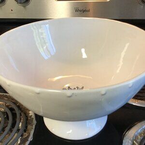 Beautiful footed farmhouse bowl from Hallmark